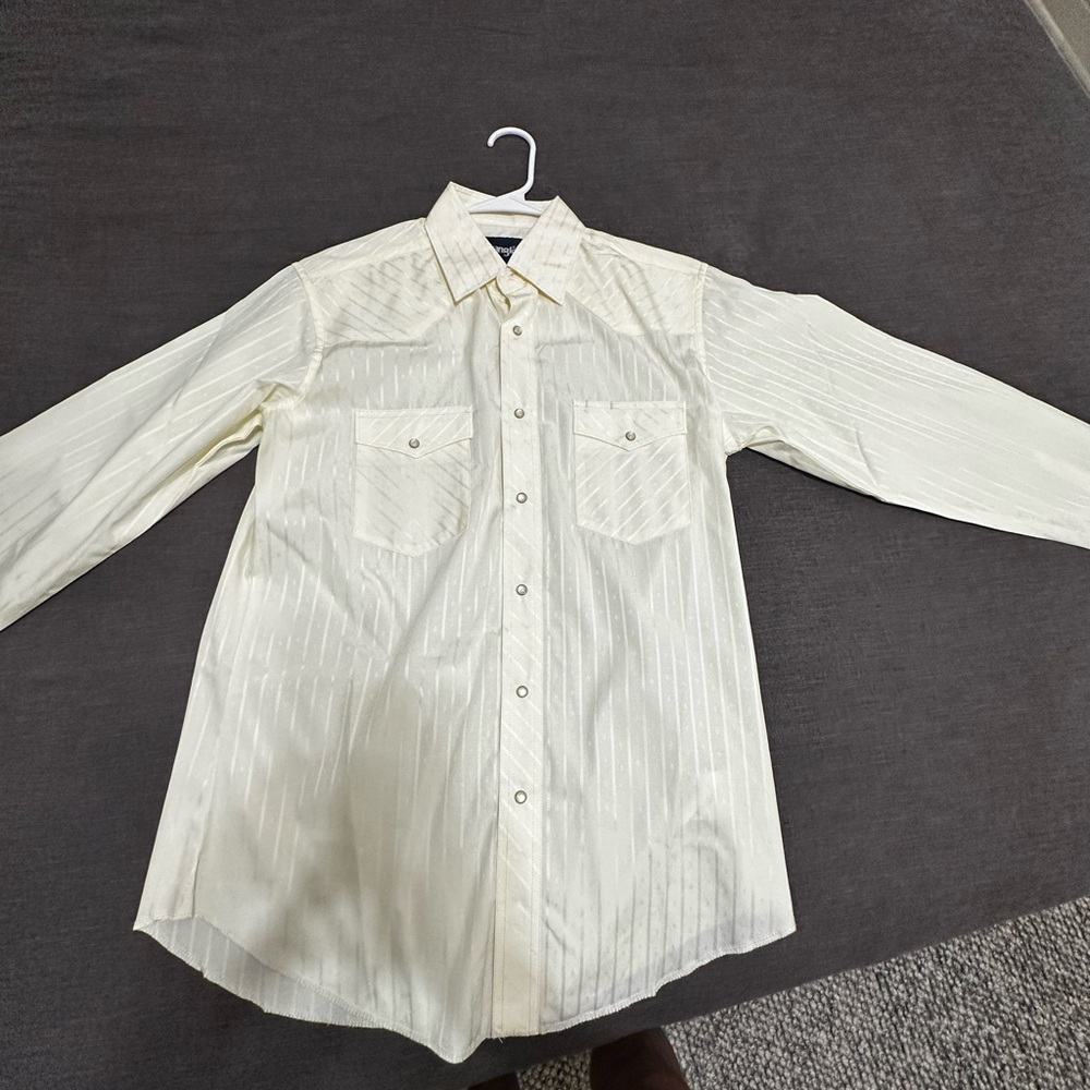 Wrangler Button Up Western Shirt